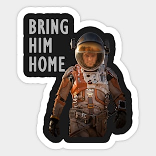 The Martian Sticker